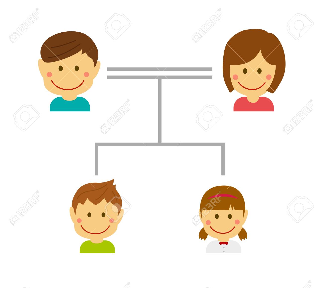 Cartoon Family Tree Cartoon Family Tree