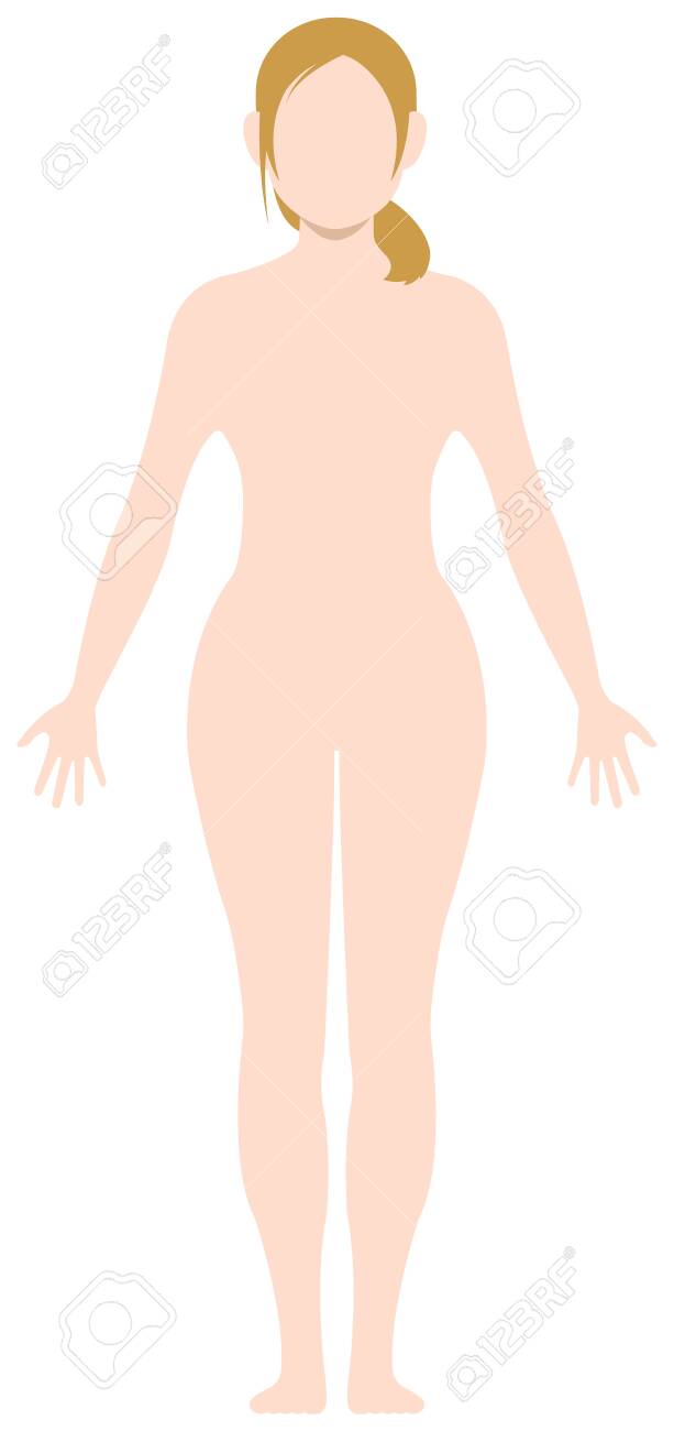 Mujer Desnuda Sin Rostrocuerpo Desnudo, Silueta, Ilustración De Vector De  Forma De Contornocaucásico (americano, Europeo, Etc.) Ilustraciones svg,  vectoriales, clip art vectorizado libre de derechos. Image 134764495
