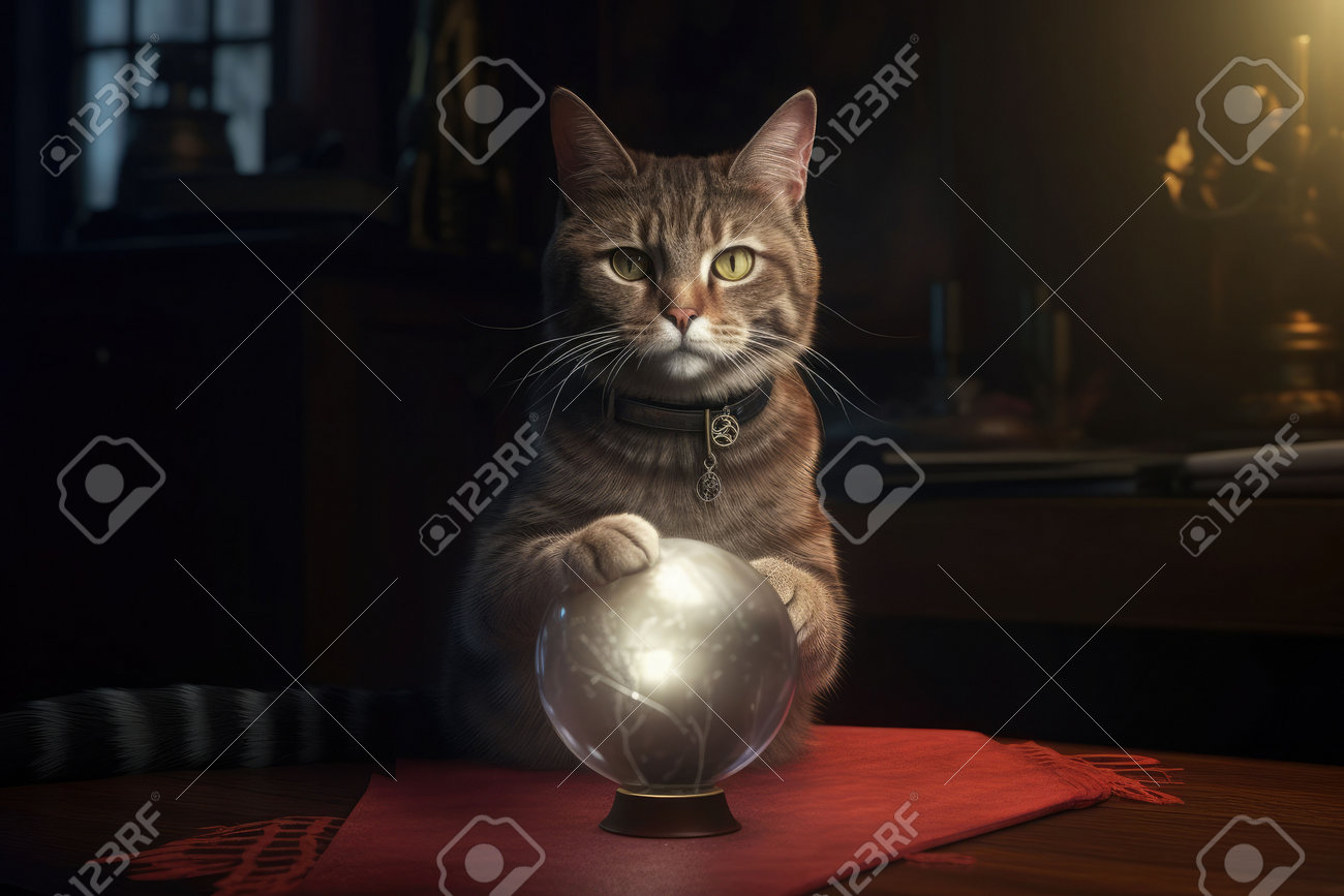Magic ball cat hotsell