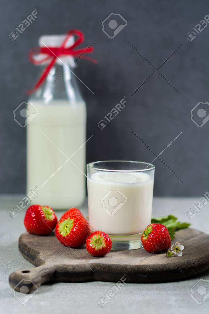 Leche de vaca organica