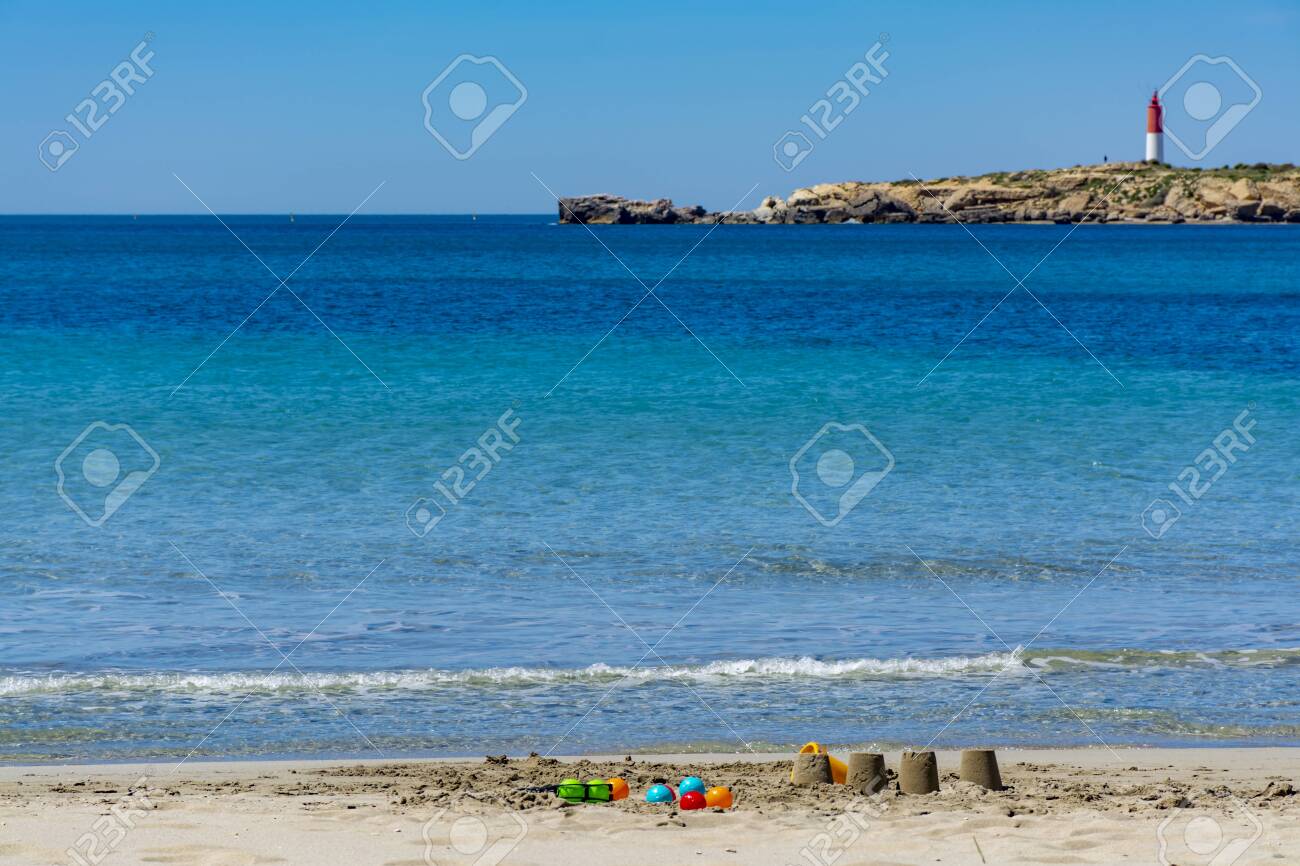 Crystal Clear Blue Water Of Mediterranean Sea On St Croix