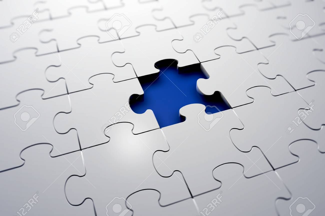 Missing puzzle pieces. Stock Photo by ©Tadamichi 21094391