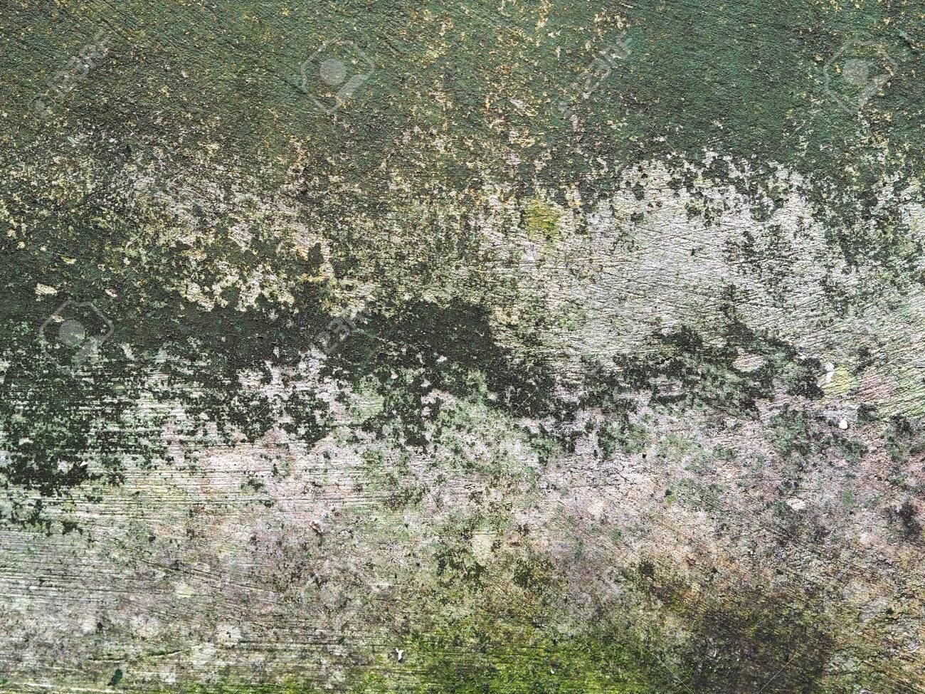 Old Dirty Concrete Wall With Green Moss Texture Background Stock Photo Picture And Royalty Free Image Image 140943855
