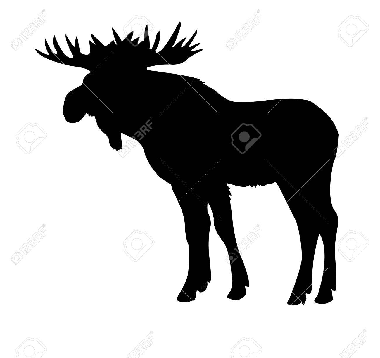 Moose Silhouette Patterns Cliparts Stock Vector And Royalty - Moose Silhouette Patterns Silhouette Moose Isolated On White Background moose silhouette patterns cliparts stock vector and royalty - moose silhouette patterns silhouette moose isolated on white background