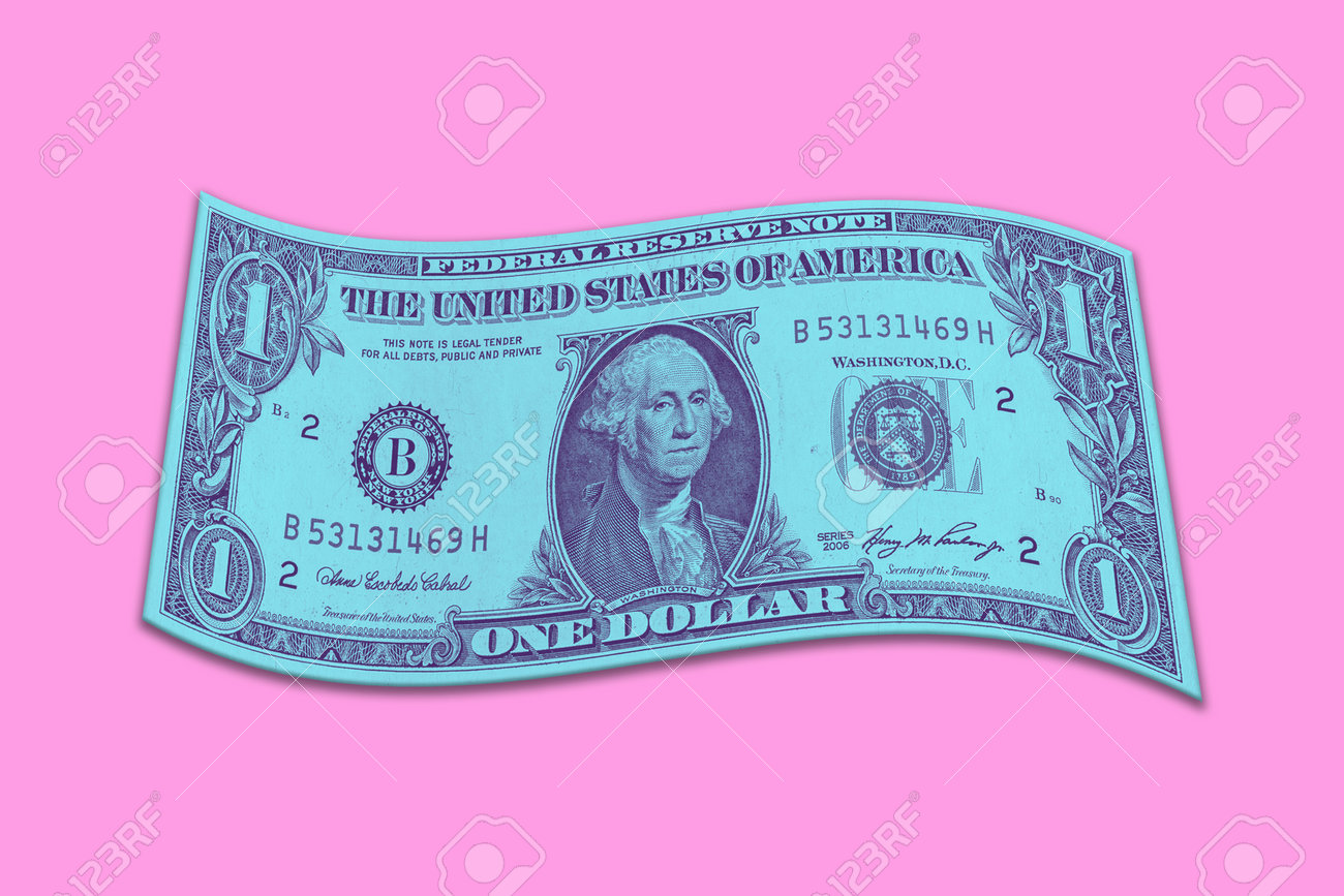 ドル紙幣デザイン アート作品 版画作品