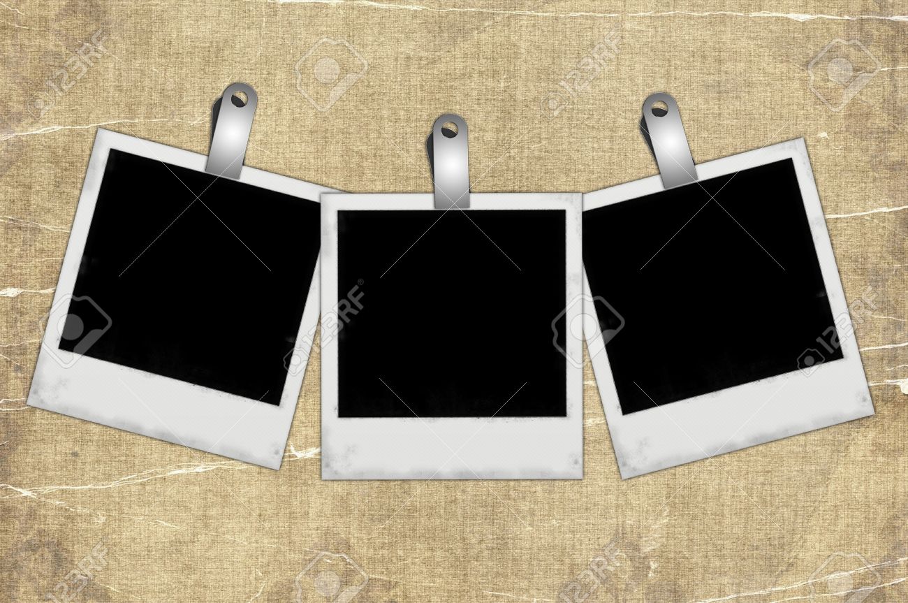 polaroid template on old background stock photo picture and royalty vintage polaroid template