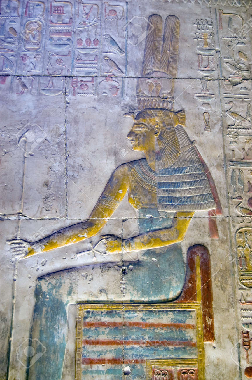 エジプト神話 女神マアト 彫刻