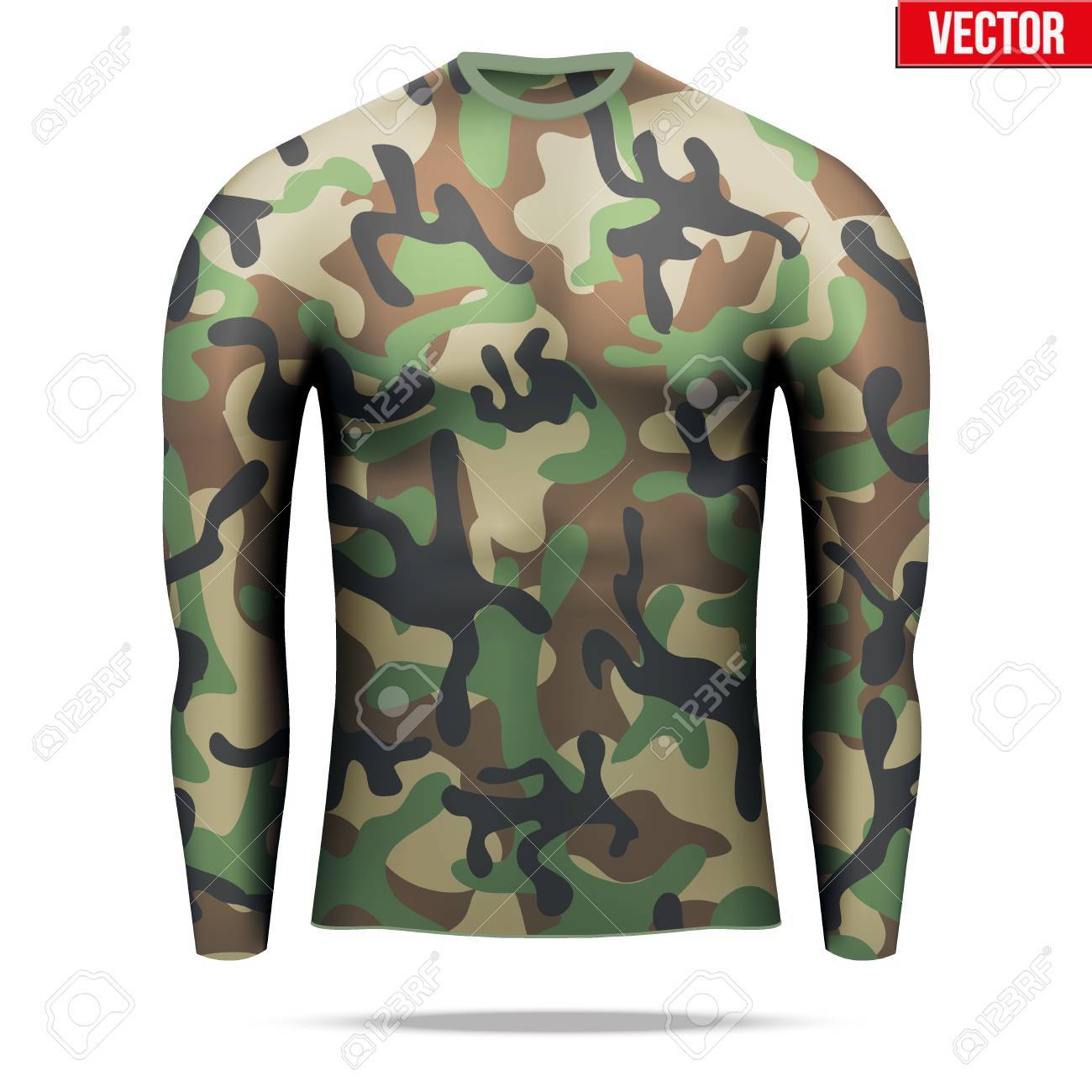 camouflage base layer