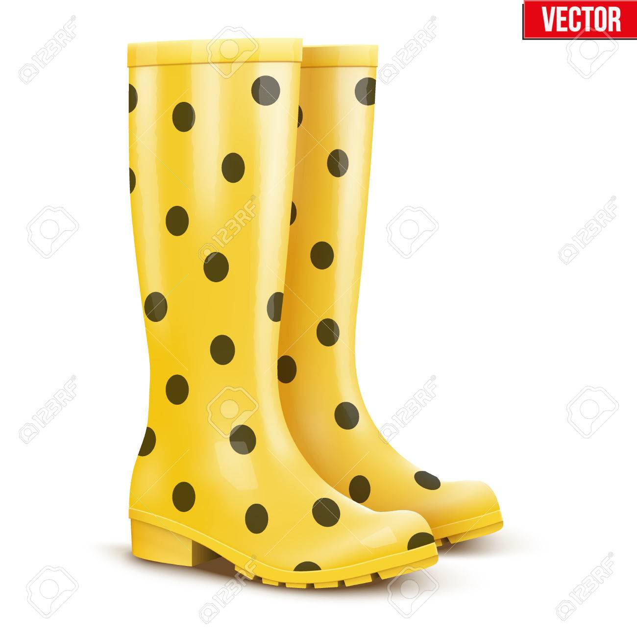 bottes jaune