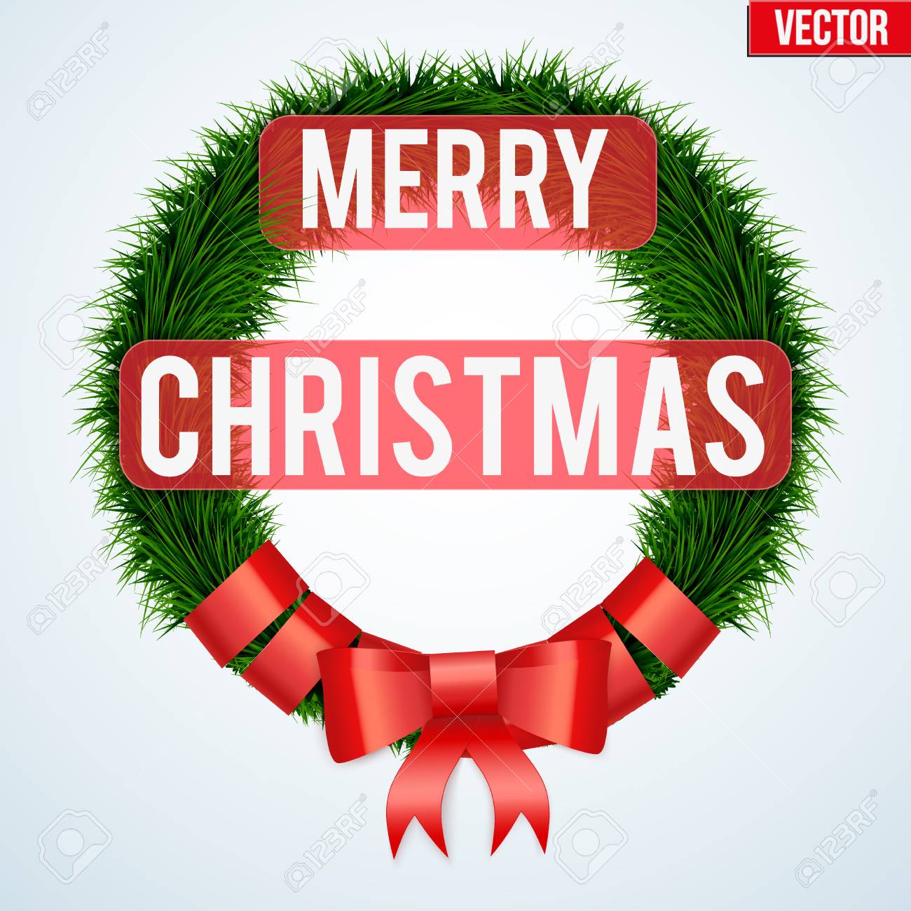 guirlande noel vert et rouge