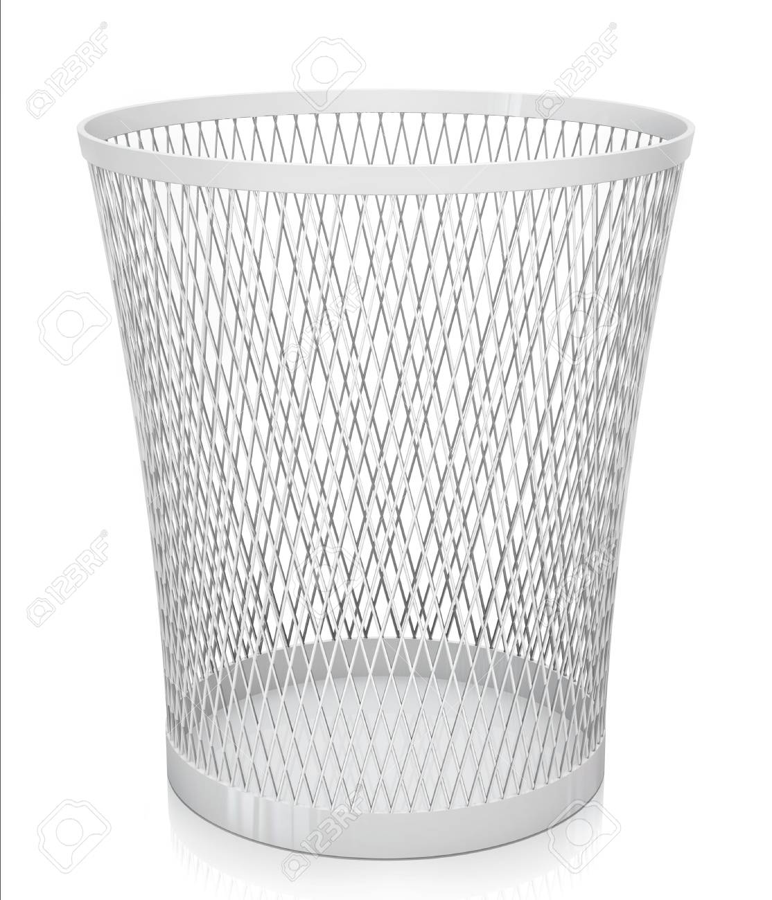 Empty Trash Bin Stock Photo, Picture and Royalty Free Image. Image 7695619.