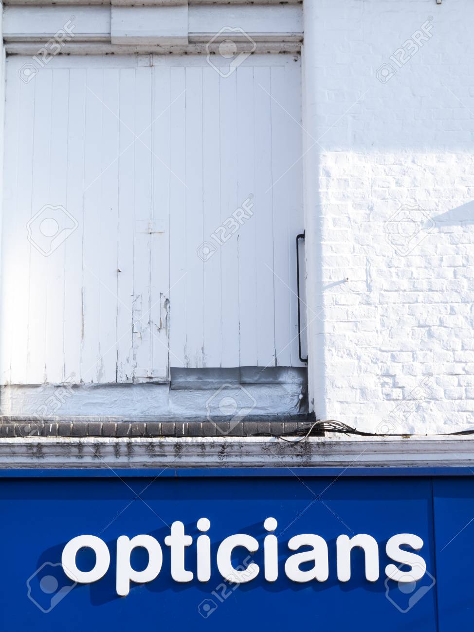 Boots The Chemist Opticians Sign Over Store Company Established In 1849 By John Boot Stock Photo Picture And Royalty Free Image Image 69