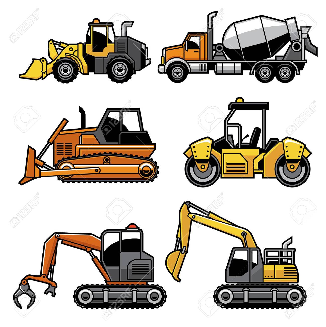 set bundle of heavy engine truck machine - 134100395 set bundle of heavy engine truck machine - 134100395
