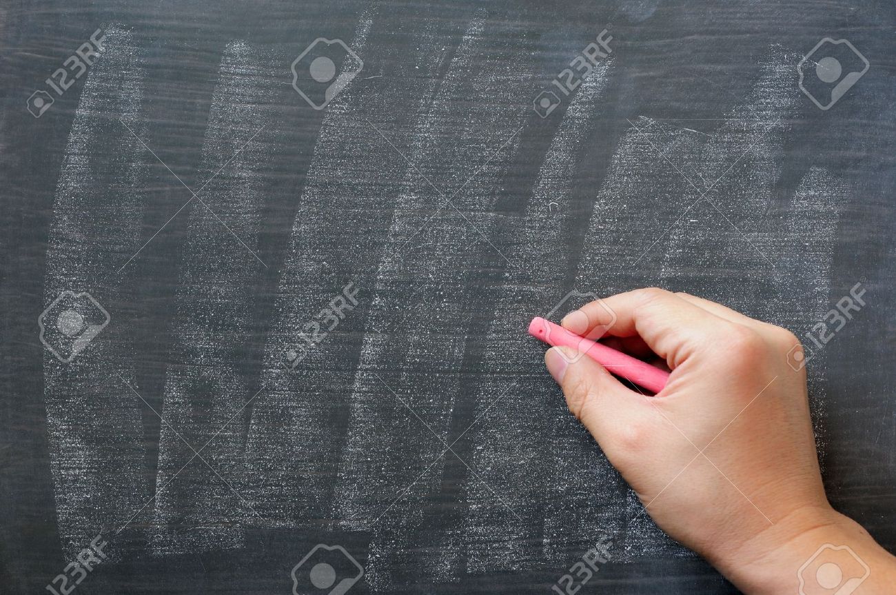 chalk board