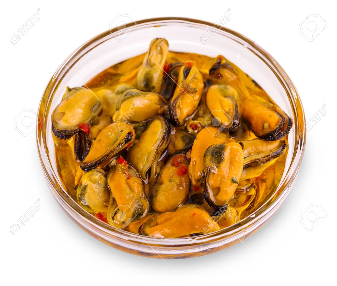 Diät eingelegte Muscheln