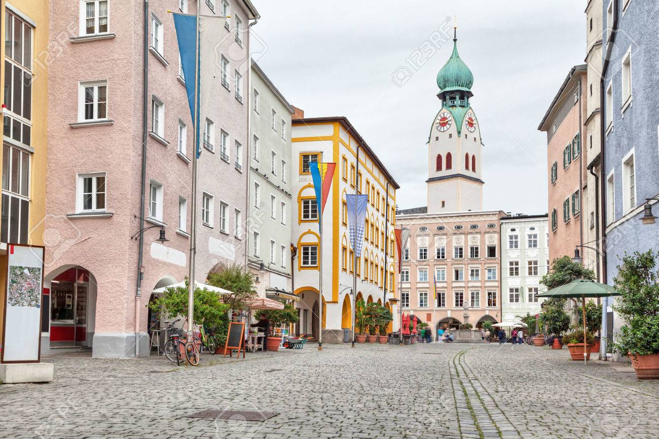 Colorful Buildings In The Center Of Rosenheim And Tower Of Sankt Nikolaus Church Germany Stock Photo Picture And Royalty Free Image Image Colorful Buildings In The Center Of Rosenheim And Tower Of Sankt Nikolaus Church Germany Stock Photo Picture And Royalty Free Image Image