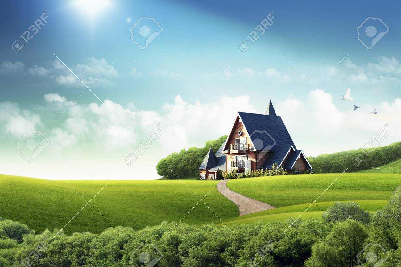 집 로열티 무료 사진, 그림, 이미지 그리고 스톡포토그래피. Image 78664150. 집