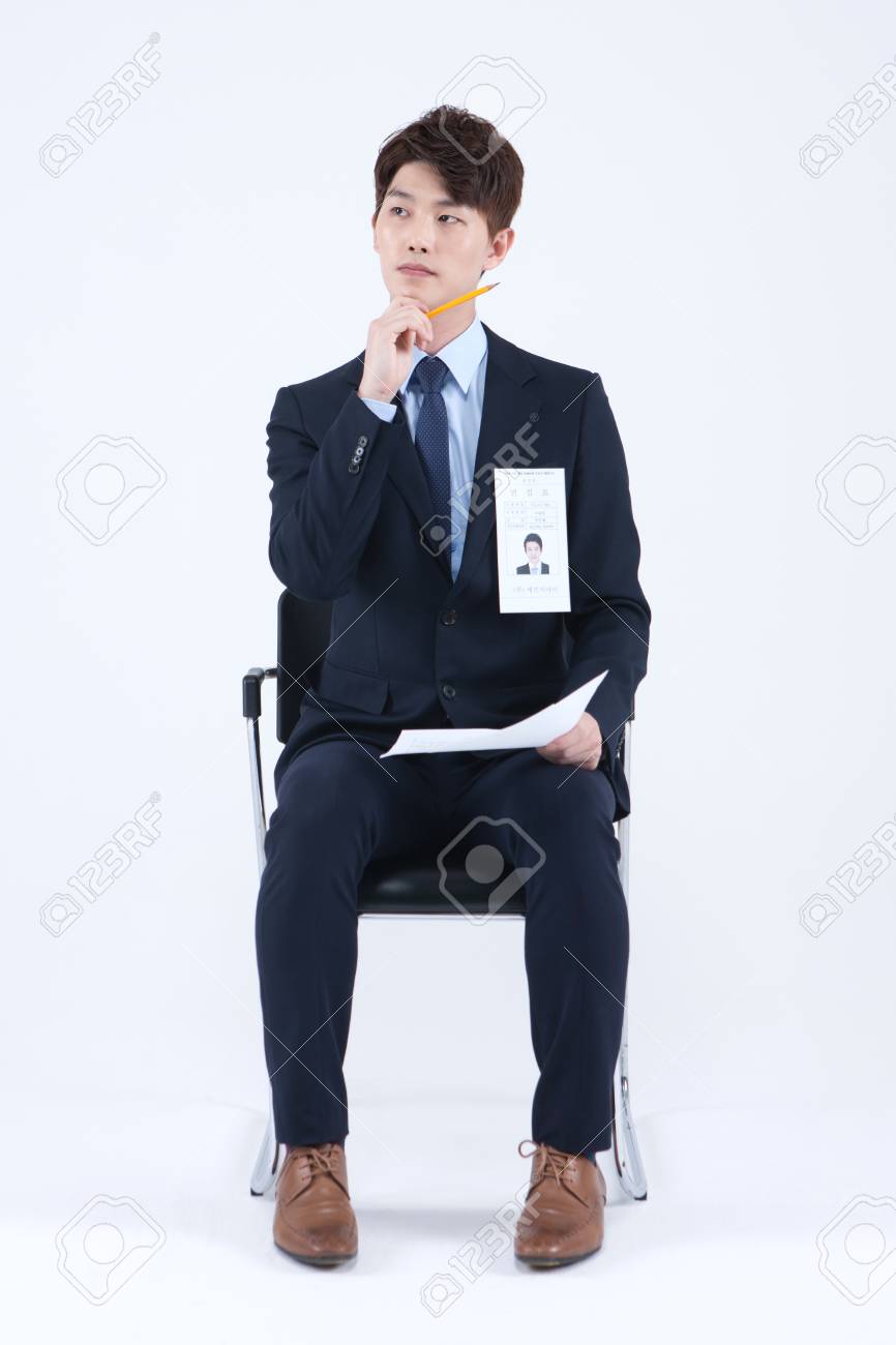 Asian man in suit photo