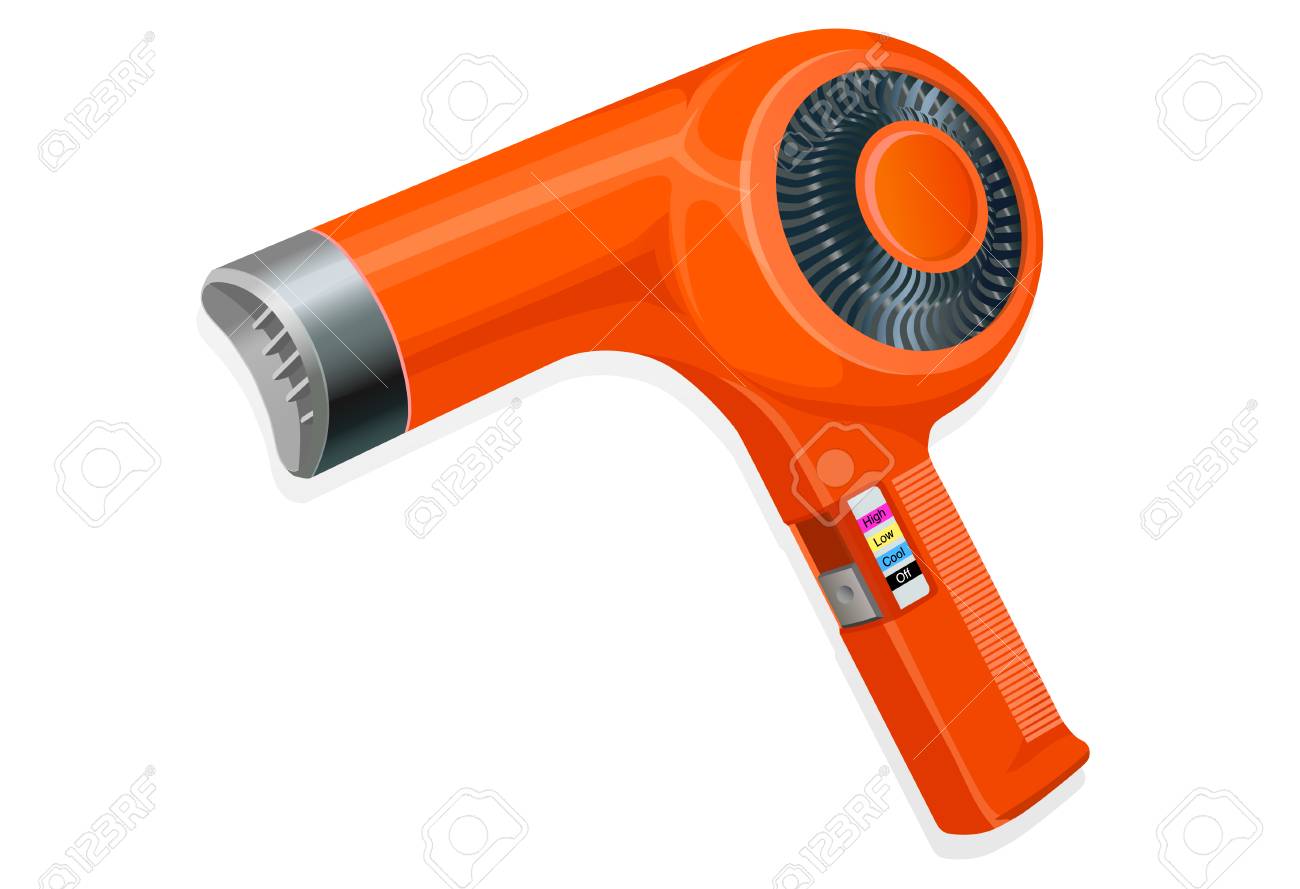 アイソメヘアドライヤーイラスト のイラスト素材 ベクタ Image