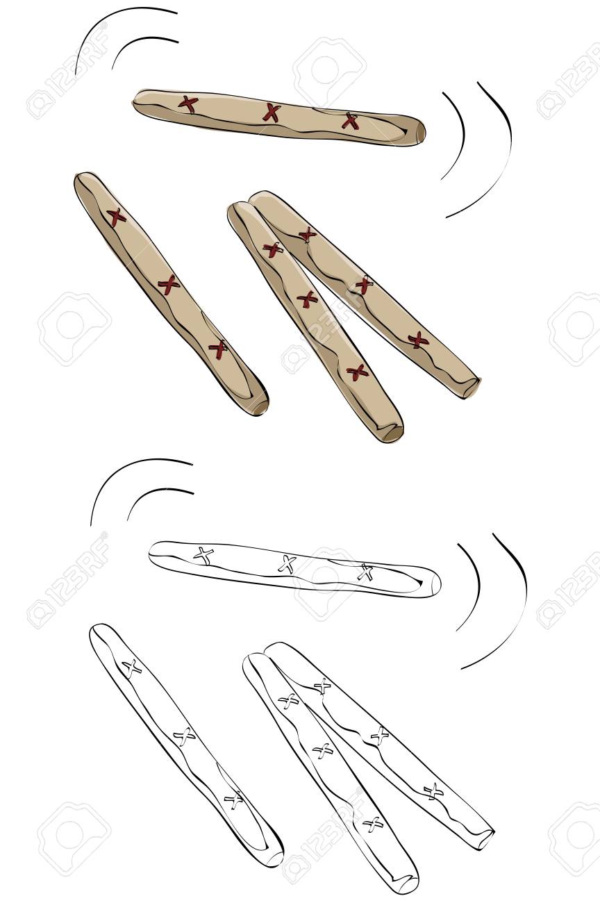 ビンテージ スタイルが描かれた韓国伝統的なボード ゲーム ユンノリ海苔を手します のイラスト素材 ベクタ Image