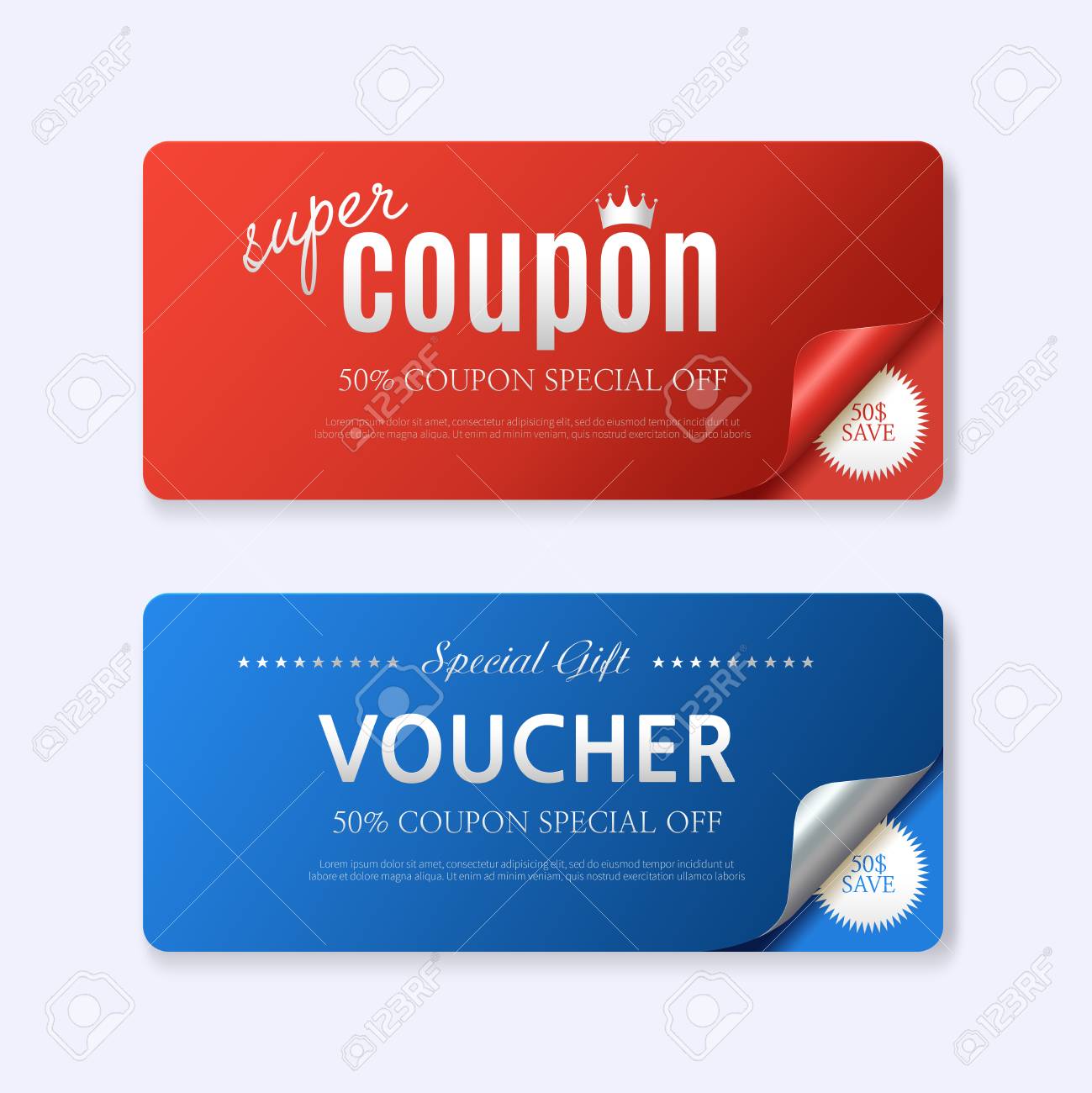 discount voucher design template gift voucher certificate coupon