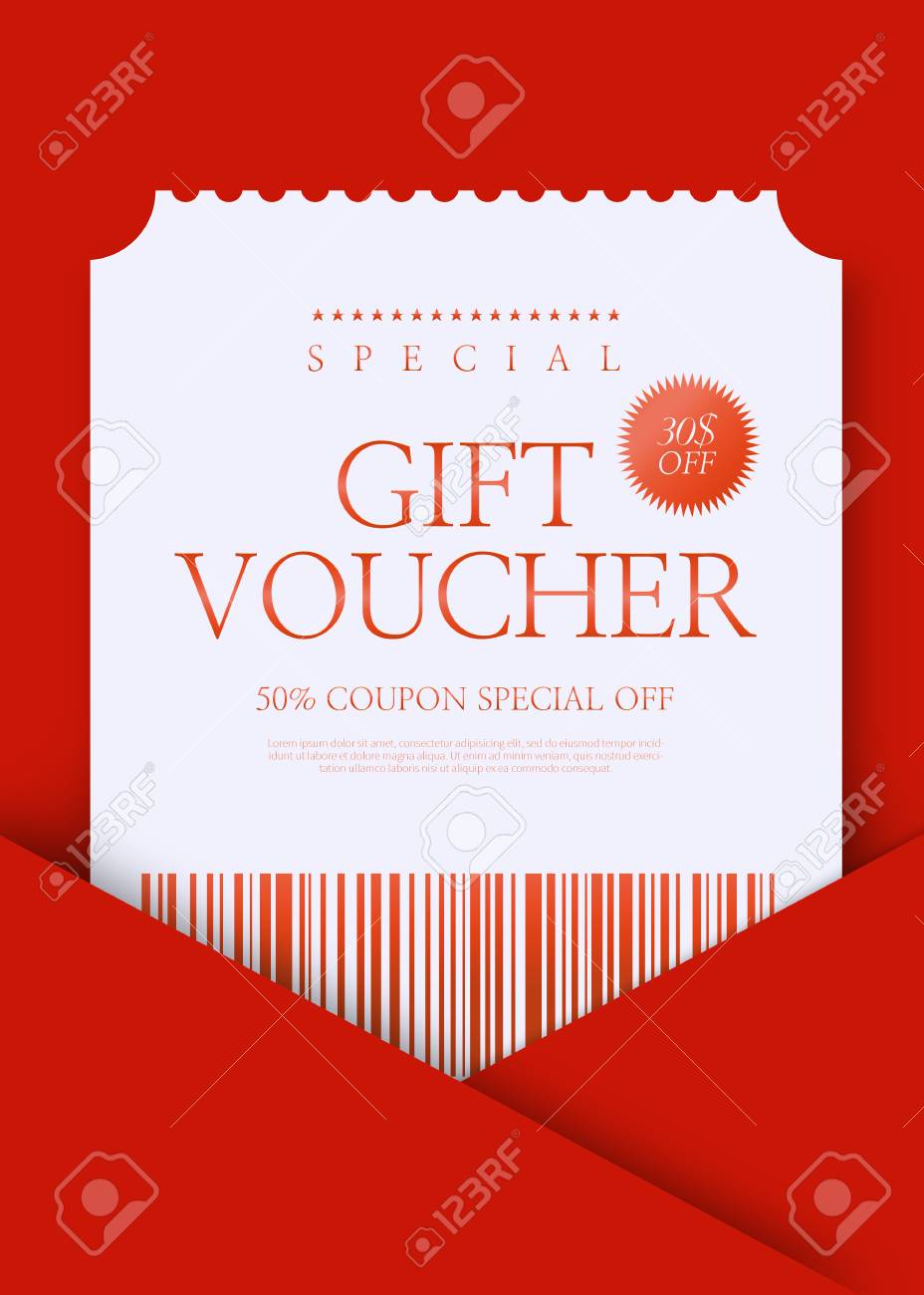 discount voucher design template gift voucher certificate coupon