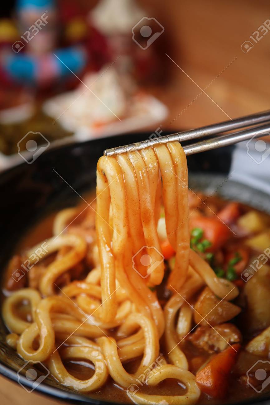 Thick Japanese Style Noodles (udon 