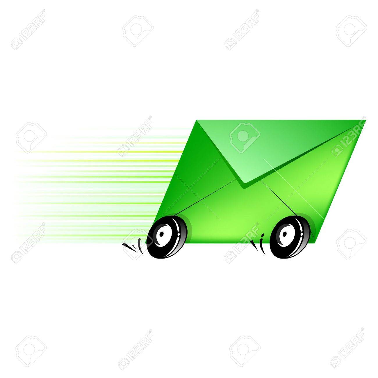Conceptual Icon Letter For Delivery Fast And Efficient Royalty Conceptual Icon Letter For Delivery Fast And Efficient Royalty