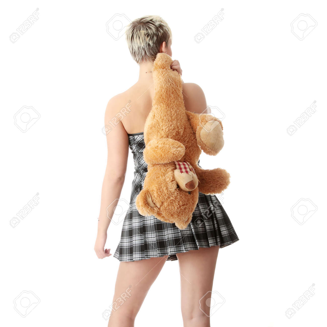 punk teddy bear