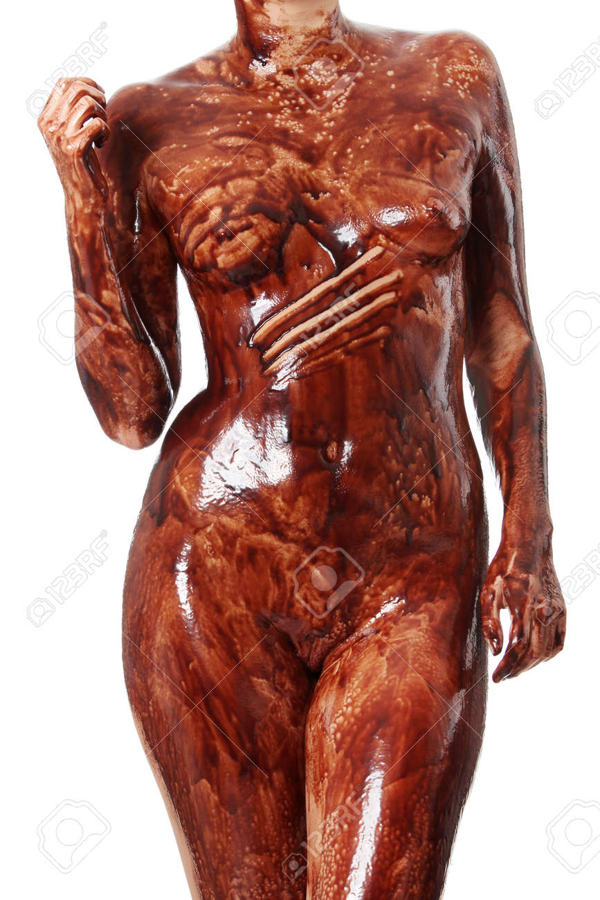 Naked Female Body Covered With 