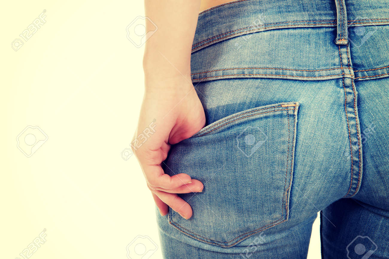 セクシーな女性のジーンズのお尻。の写真素材・画像素材 Image 49439635