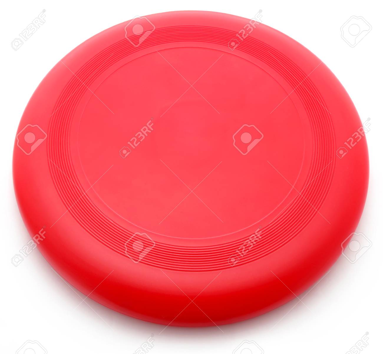 white frisbee