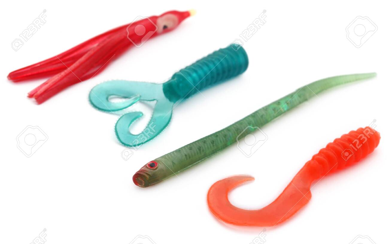 rubber fishing lures