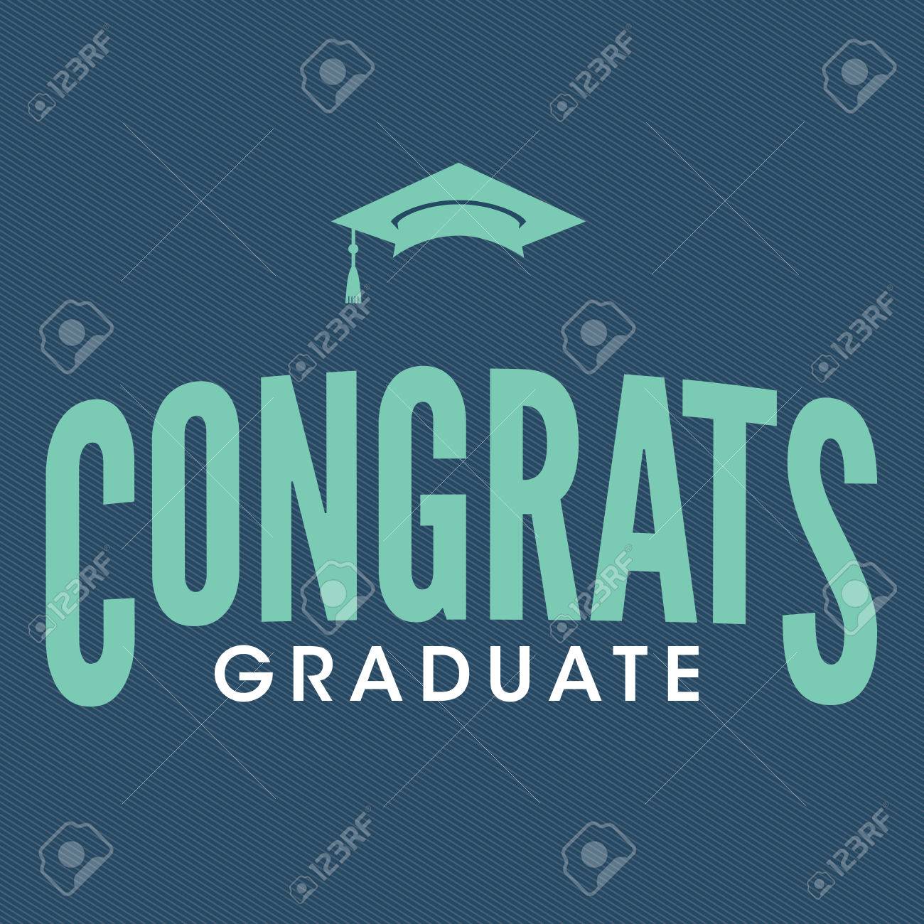 2016 congrats or congratulations graduate typography intended