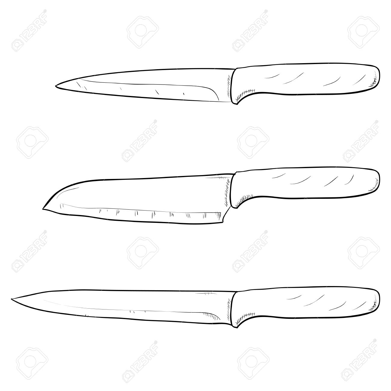 包丁のスケッチはベクター 手描きのイラスト のイラスト素材 ベクタ Image 包丁のスケッチはベクター 手描きのイラスト のイラスト素材 ベクタ Image