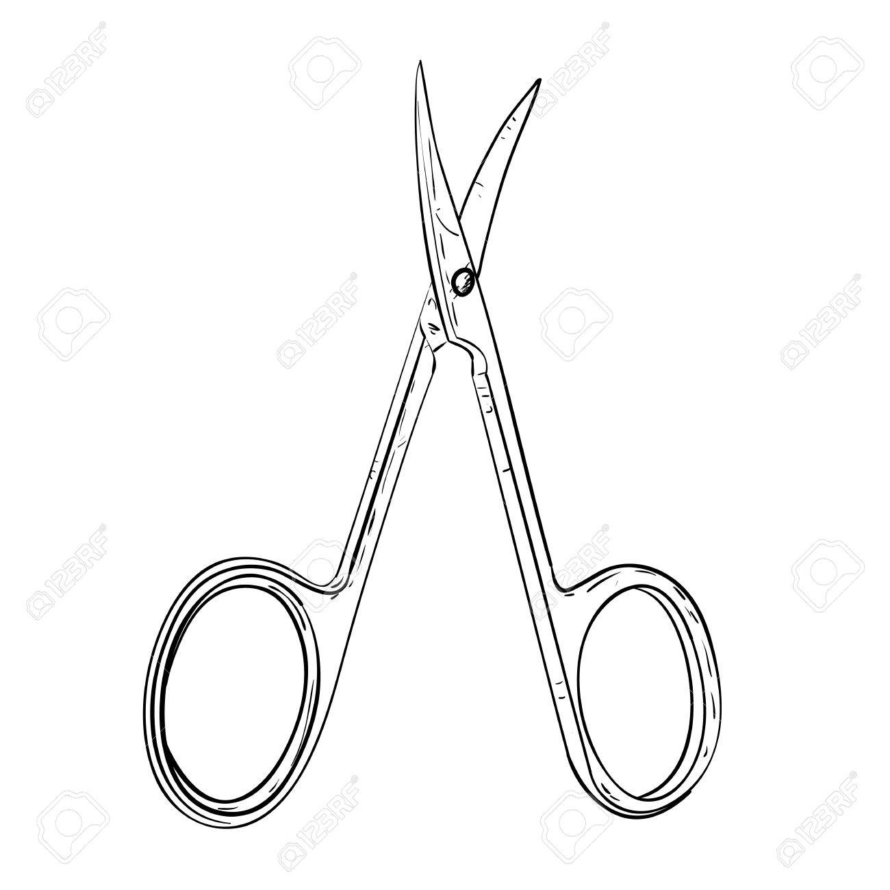 scissors sketch