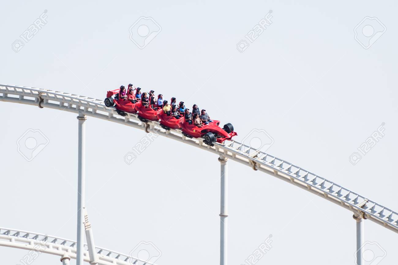 This Ferrari-Themed Roller Coaster Is The World's Fastest And You Can Take  It For A Spin In VR - BroBible, image size:1300x866