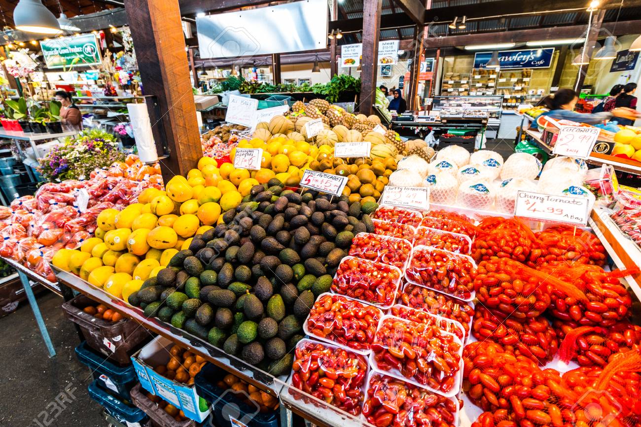 フリー マントル オーストラリア 17 年 9 月 8 日 のフリー マントル市場は南テラスと西オーストラリア フリー マントル ヘンダーソン 通りの角に位置する公設市場です 17 年に建てられました の写真素材 画像素材 Image