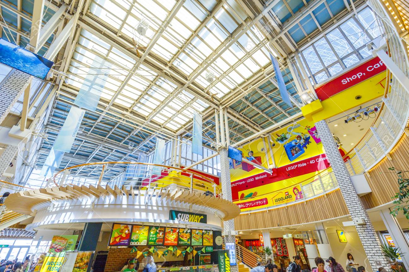 Osaka Japan October 1 18 Tempozan Harbor Village At Osaka Stock Photo Picture And Royalty Free Image Image