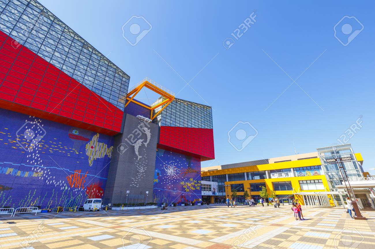 Osaka Japan October 1 18 Tempozan Harbor Village At Osaka Stock Photo Picture And Royalty Free Image Image