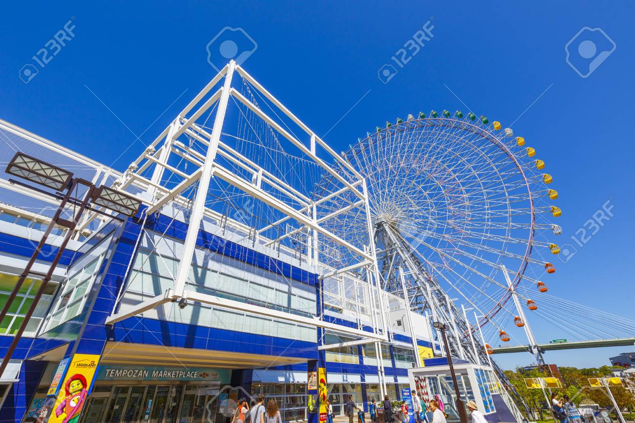 Osaka Japan October 1 18 Tempozan Harbor Village At Osaka Stock Photo Picture And Royalty Free Image Image