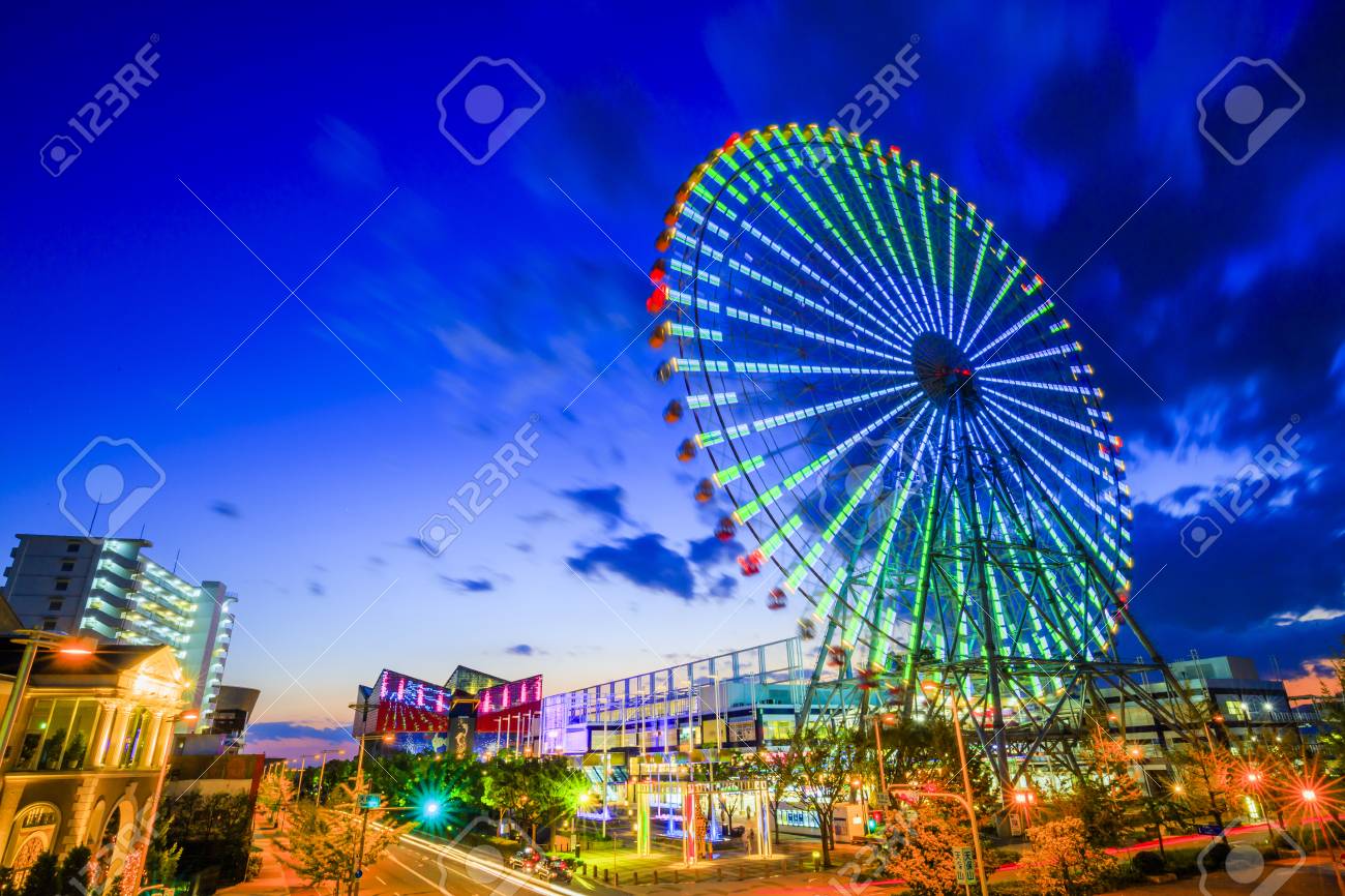 Osaka Japan October 1 18 Tempozan Harbor Village At Osaka Stock Photo Picture And Royalty Free Image Image