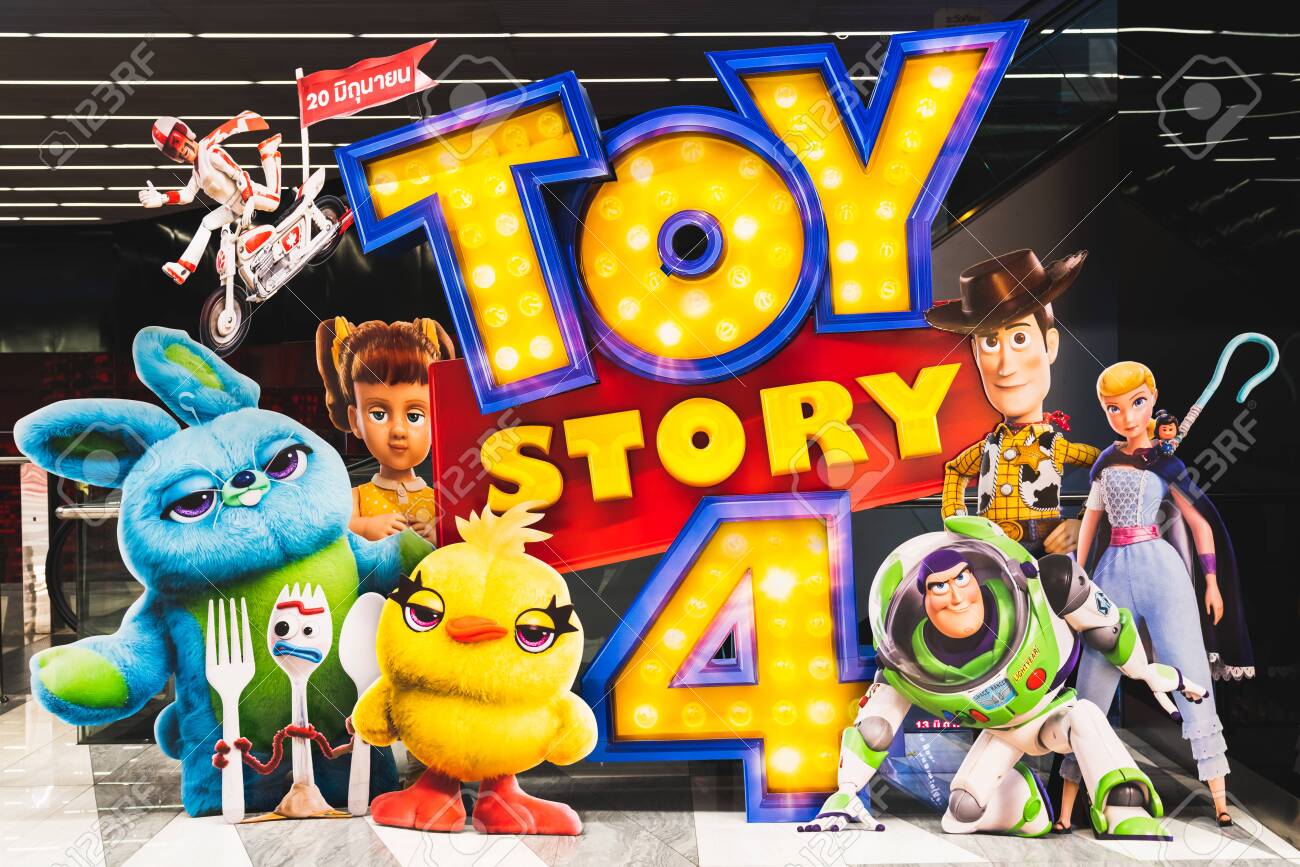 toy story 4 cartoon characters