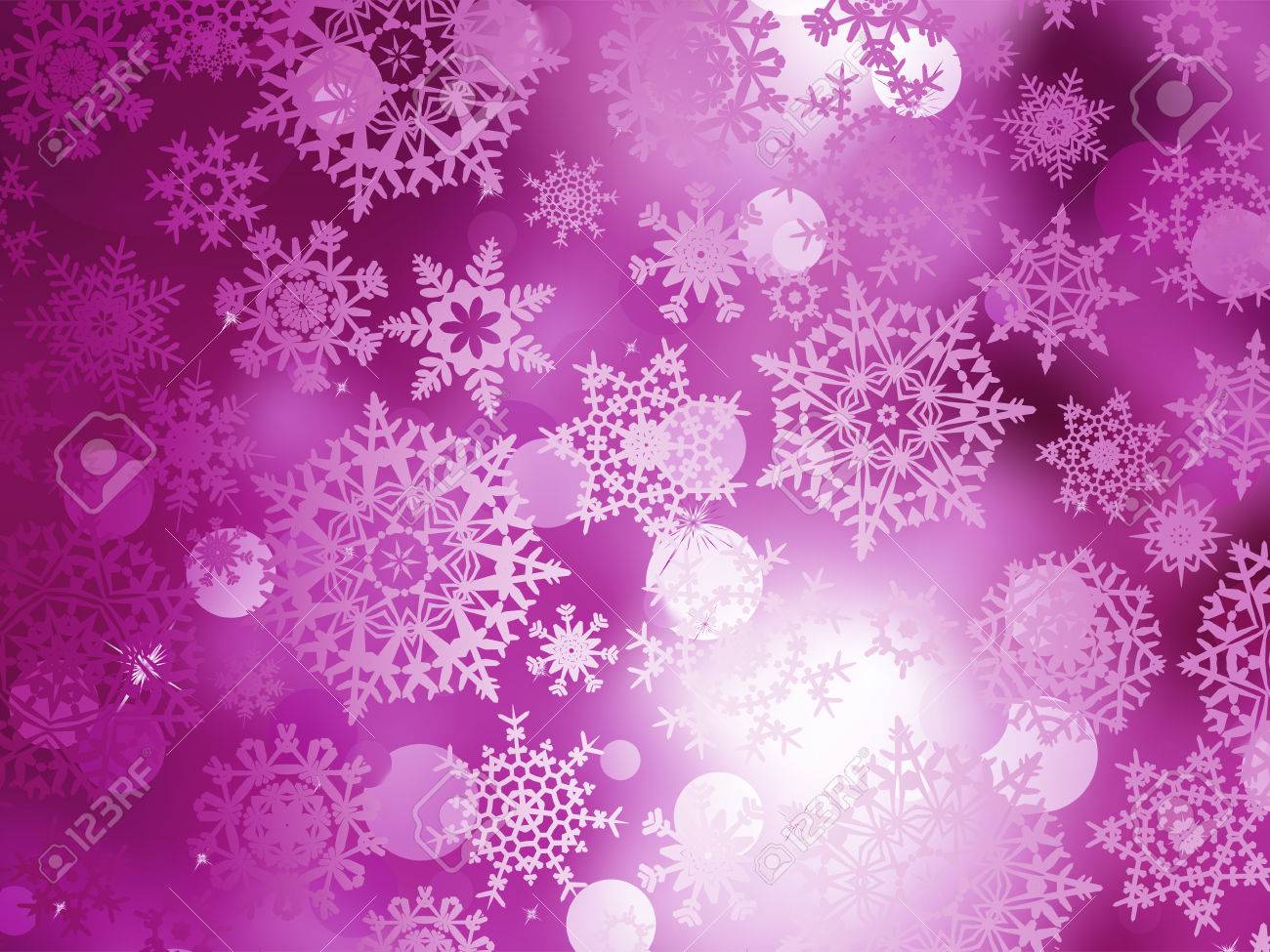 ピンクの雪の結晶クリスマス背景のイラスト素材 ベクタ Image ピンクの雪の結晶クリスマス背景のイラスト素材 ベクタ Image