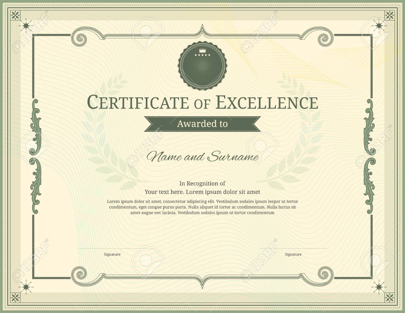 diploma free template