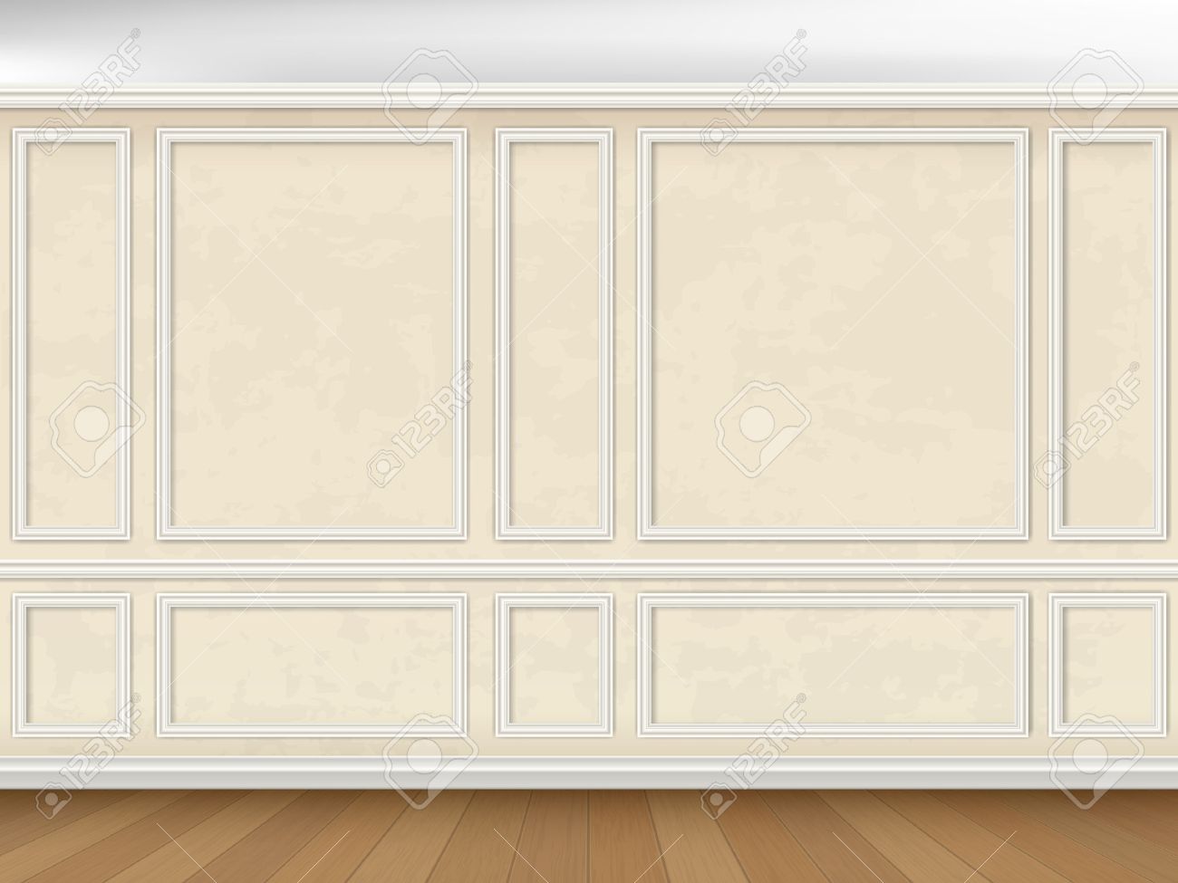 Mur D Cor Vintage Moulures De Panneau En Style Classique Clip Art Mur D Cor Vintage Moulures De Panneau En Style Classique Clip Art