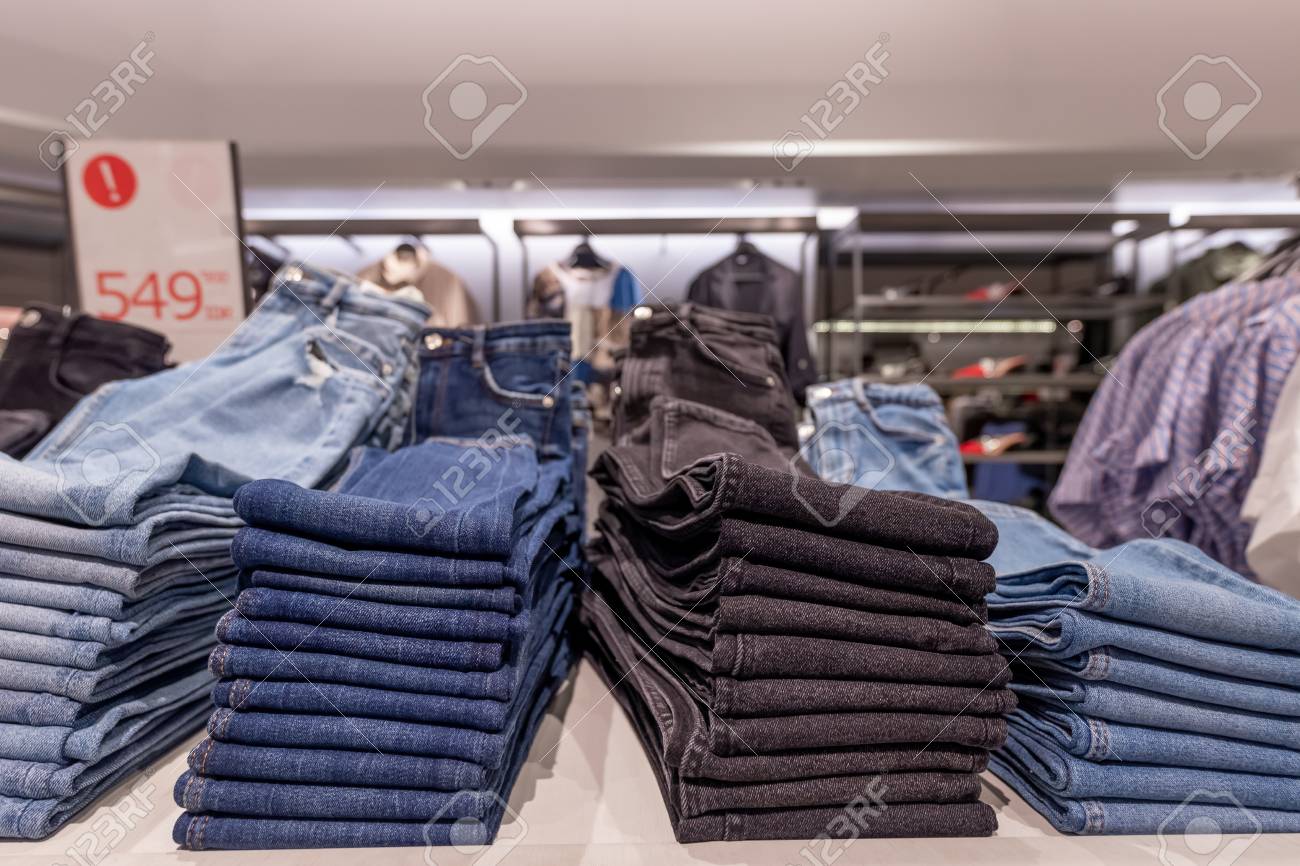 jeans store in mall