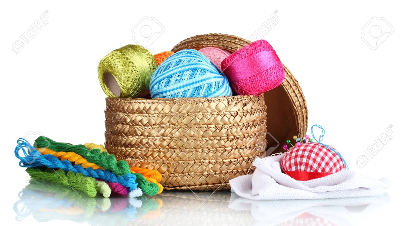 Basket for needlework 68 Basket for needlework 92
