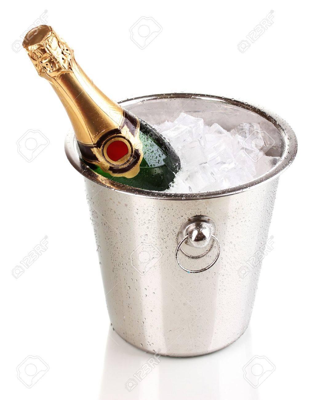 champagne in bucket