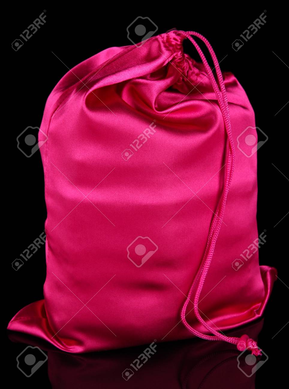 bright pink luggage